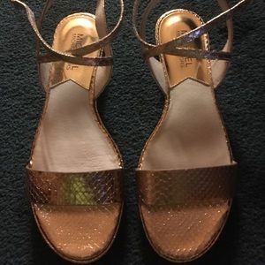 Michael Kors Gold Sandal